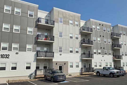 Riverview multi-family building with JamesHardie