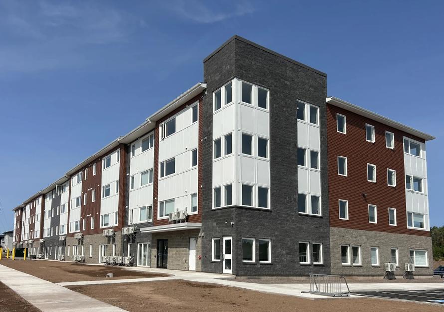 Dieppe project with JamesHardie and roofing